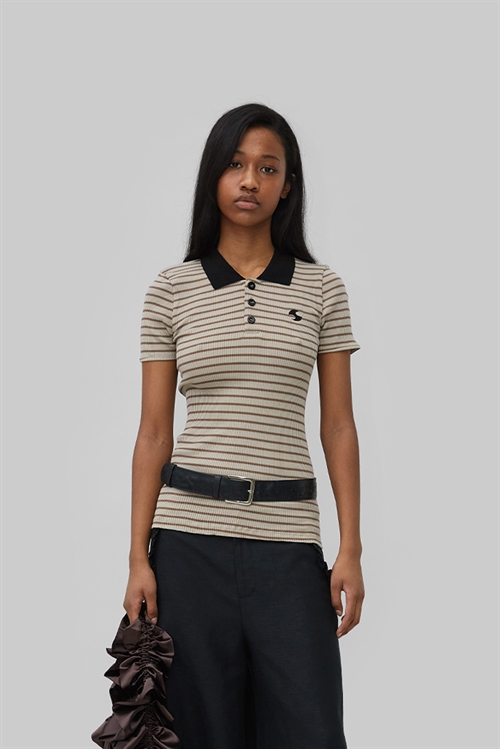 OPERA SPORT ELIA SEAMLESS POLO STRIPES